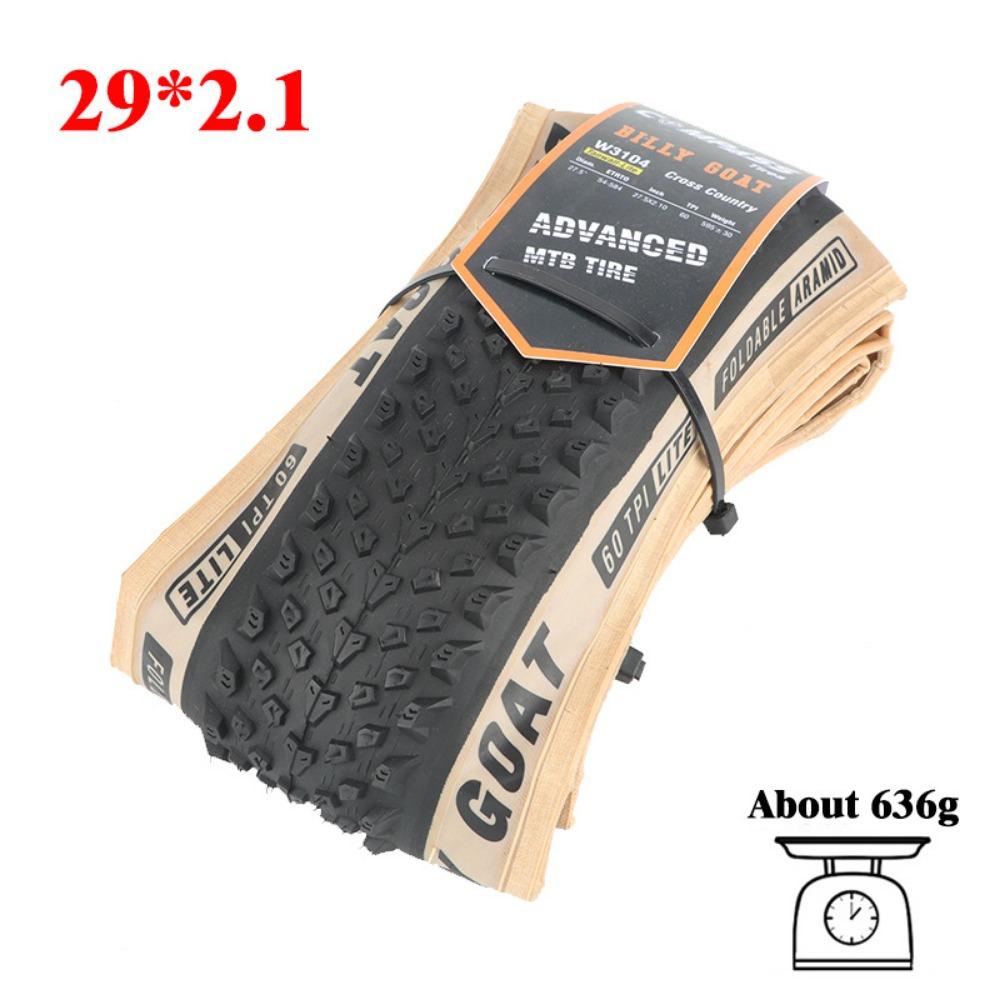 Mountain Bike Folding Tire Bicycle Yellow Edge Outer Tire 27.5/29 Mountain Horse Anti Stab Off Road Tire