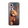 Чехол для OPPO F25 Pro 5G Черный силиконовый Мягкая задняя крышка телефона Для OPPO Reno 11F Reno11 F Чехол Для OPPO F25 Pro F25Pro 5G Чехлы