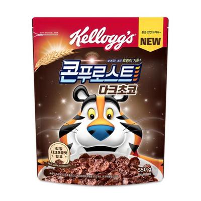 Хлопья Kellogg's Frosted Flakes Cereal Dark-Choco из Кореи 550 г (3 варианта)