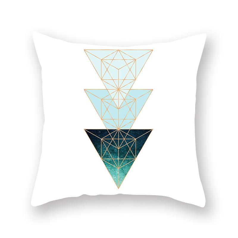 Наволочка с абстрактным геометрическим узором для дома, гостиной, дивана, автомобиля, спальни, декоративная подушка, наволочка