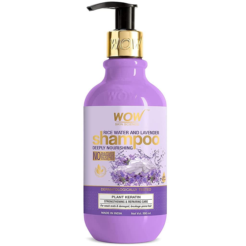 Ограниченное предложение!! WOW Skin Science Rice Water & Lavender Ultimate Набор для ухода за волосами
