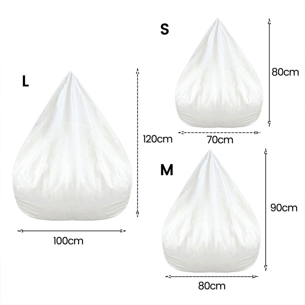 Сменный внутренний чехол для дивана, съемный внутренний чехол для ленивого дивана, моющийся, подходит для кресла-дивана 70x80 см / 80x90 см / 100x120 см