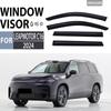 2024 LEAPMOTOR C16 Black Warrior Window Visor Rain Guard Eyebrow