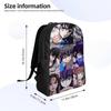 Hashibira Inosuke Anime Backpack Cartoon Travel Bags 3D Printed Casual Daypacks-SYS735