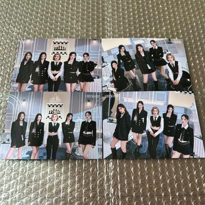 [Б/У] ITZY Все случайные торговые карты Случайная Шахматная партия Полный