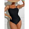 Купальник Слитный Женский Однотонный Купальный Костюм Новый Сексуальный Слинг Летний Открытая Спина Пляжный Боди Купальник Женский