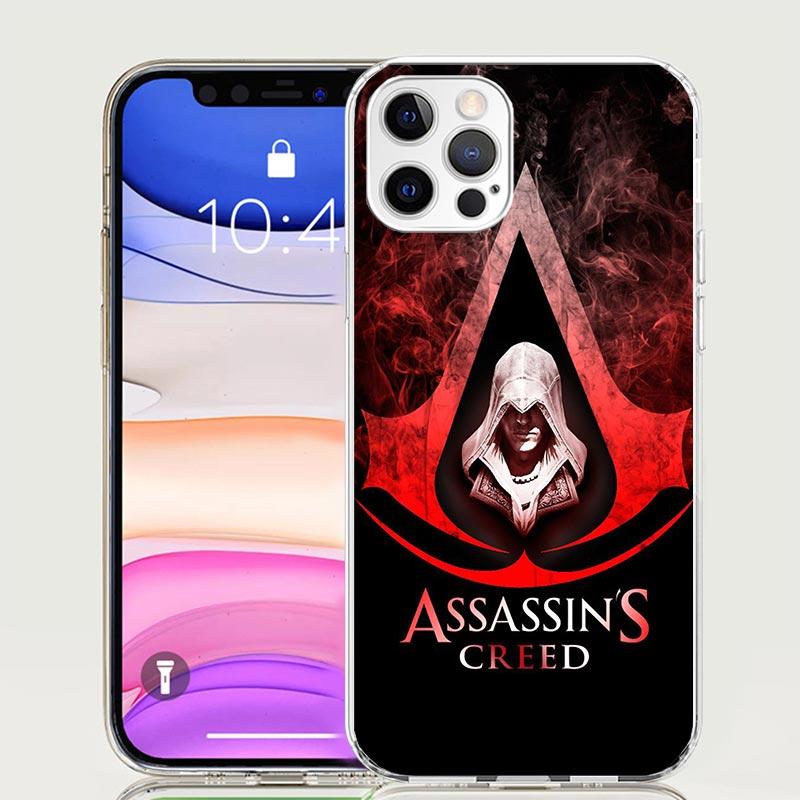 Чехол для телефона Assassin's Creed для Apple iPhone 17 Air 16 15 Plus 14 + 13 Mini 12 11 Pro Max 7 8 SE 16Max Мягкая накладка Co