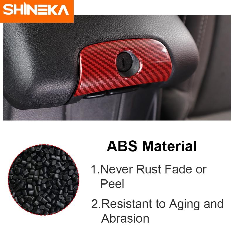 SHINEKA ABS украшение интерьера автомобиля, наклейки, полный комплект отделки, 2/4 дверные аксессуары для Jeep Wrangler JK JKU