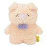 Sunlemon Fluffy Tatton Pig Pink S Stuffed Animal 13×13×8cm P-8132