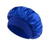Satin Bonnet Hair Bonnet for Sleeping Silk Bonnets Women Solid Solid Wide-brimmed Sleeping Hat with Elastic Soft Band Hair Care