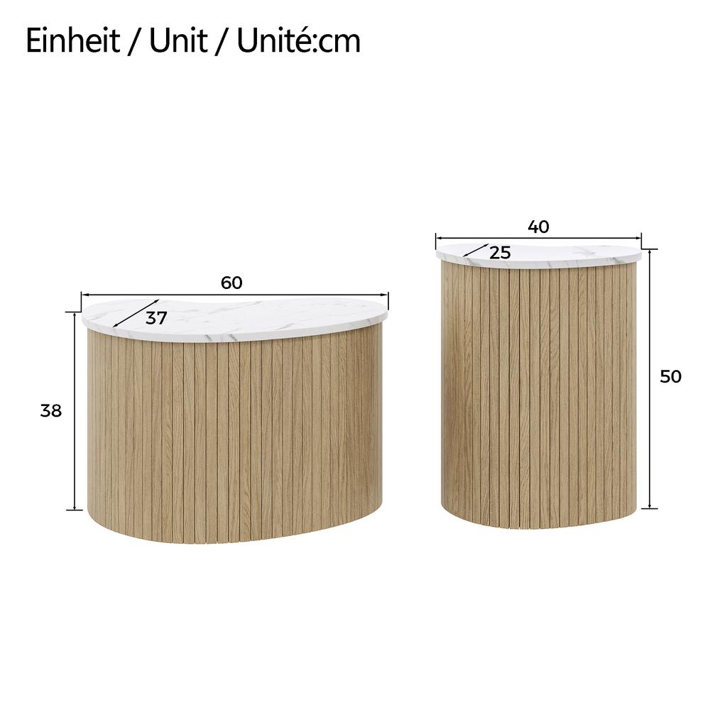 Modern Minimalist Coffee Table, Marble Grain, Wood Grain, Scandinavian Style Side Table, Multifunctional Living Room Table.