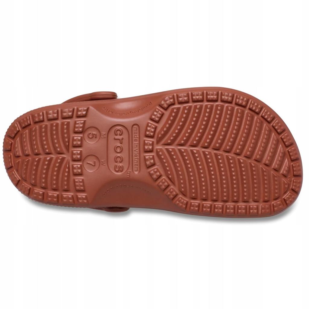 Crocs Women Classic Clog 10001 Rust 39-40 Comfortable Non-Slip Lightweight Clogs