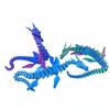 Mystery Sea Dragon With Egg, 3D Printed Dragon With Egg, Full Articulated Flexible Dragon With Eggs, 3D Printed Gift Toy