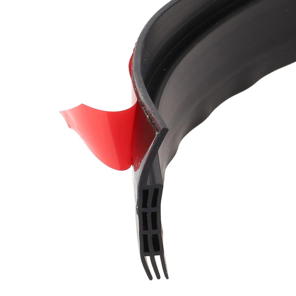 1 м резиновая нижняя уплотнительная полоса для двери, гибкая ветрозащитная шумоподавляющая пробка, дверной блокиратор, противоударный пылезащитный звукоизоляционный пояс