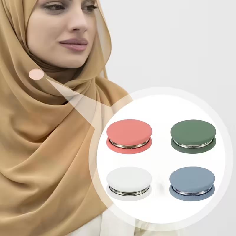 Xiaomi 8pcs No-Sew Clothes Clips – Multi-Function Adjustable Buttons for Sweaters, Dresses, Scarves, 8 Colors