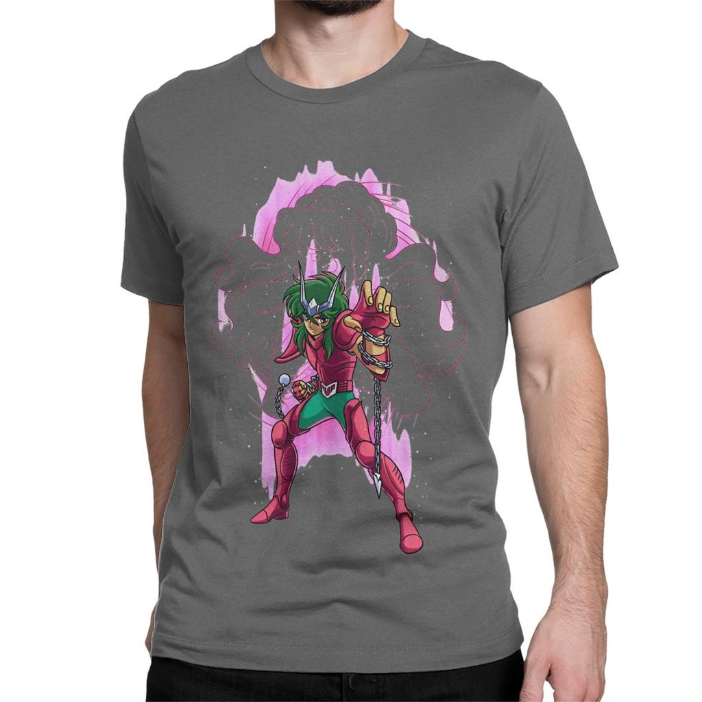 Аниме футболка Рыцари Зодиака Мужская Женская Святые Сейя Юмористическая 100% Хлопковая Футболка Круглый Вырез Футболка 4XL 5XL 6XL Топы