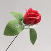 Spilewka 3-Layer Rose with Curly Petals Fake Flowers Heads Wedding DIY Gift Box Valentine's Day Home Decor Artificial Flower