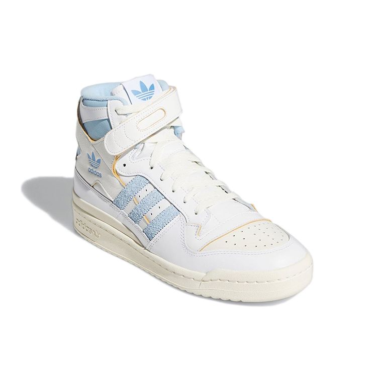 Adidas Мужские кроссовки Forum 84 High UNC Белые Обувь-Белый Молочно-белый GW5924