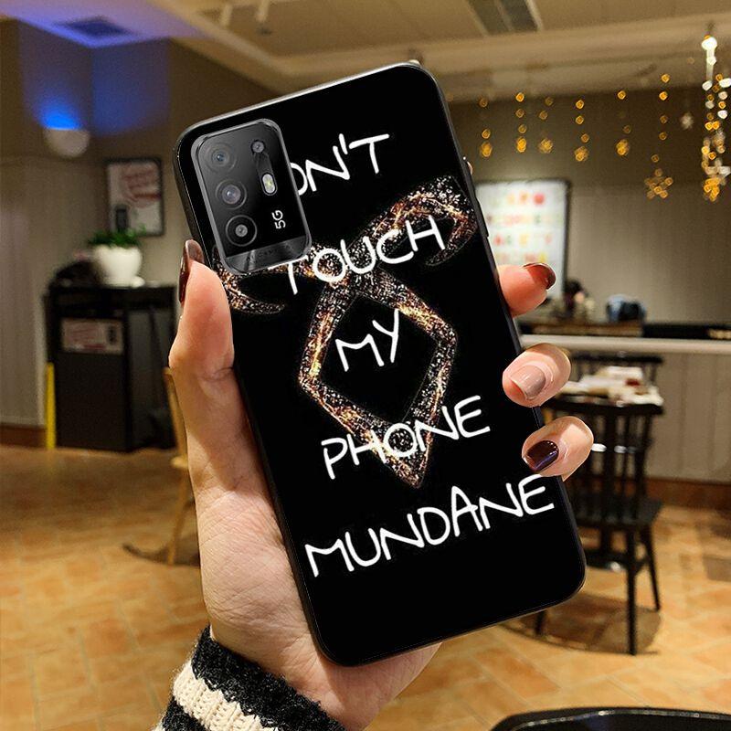 Чехол для телефона Funda American TV Series Shadowhunters для OPPO A74 A94 A3S A5S A9 A12 A15S A52 A53S A72 A73 2020 A91 5G, чехлы