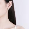 Серьги с имитацией муассанита, простые серьги с кисточками, женские индивидуальные универсальные серьги