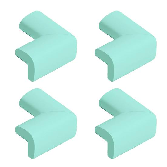 4 шт. Защитник углов мебели для защиты от детей, Противоударный, Самоклеящийся, Угол стола, Прямой угол, Защита углов с острыми краями, Бампер для безопасности ребенка