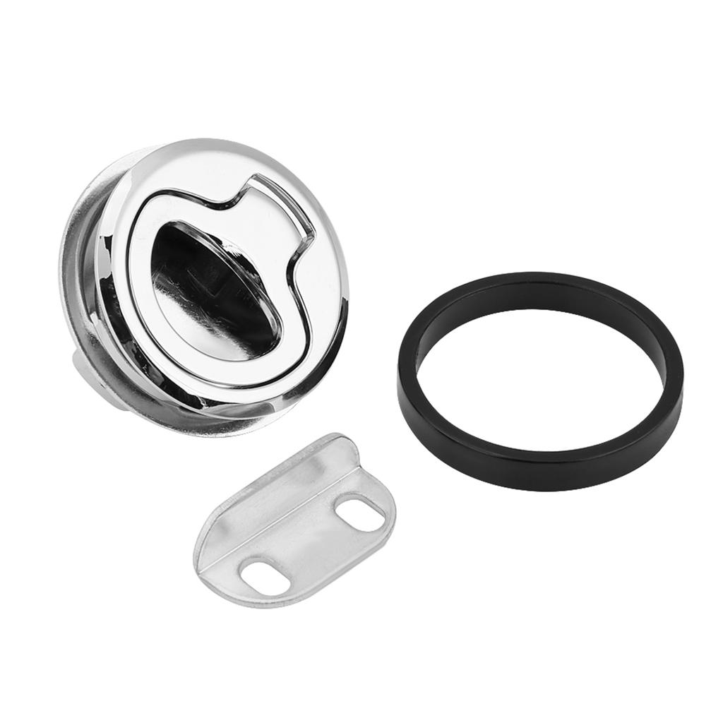 Deck Hatch Flush Pull Hatch Hatch Hatch Lock Zinc Alloy Flush Pull Hatch for RV Marine Boat RV