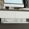 Подстольный лоток для прокладки кабелей Самоклеящийся органайзер для шнуров Огнестойкий металлический кабельный лоток-корзина для зарядного кабеля