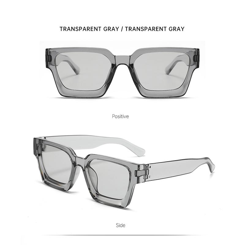 Классические Модные Квадратные Очки для Женщин и Мужчин с Полной Оправой, Защита от Солнца, Очки для Повседневной Жизни, Аксессуары для Очков, Подарок