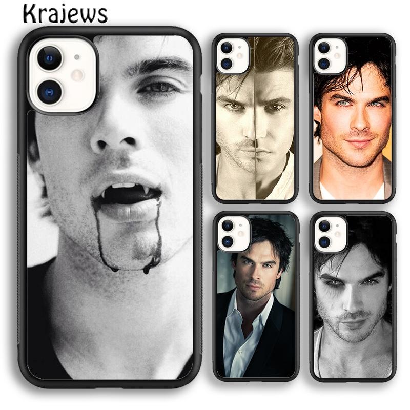 Чехол для телефона Damon Salvatore The Vampire Diaries Для iPhone 17 Air 16 15 14 plus 12 13 pro max coque Fundas