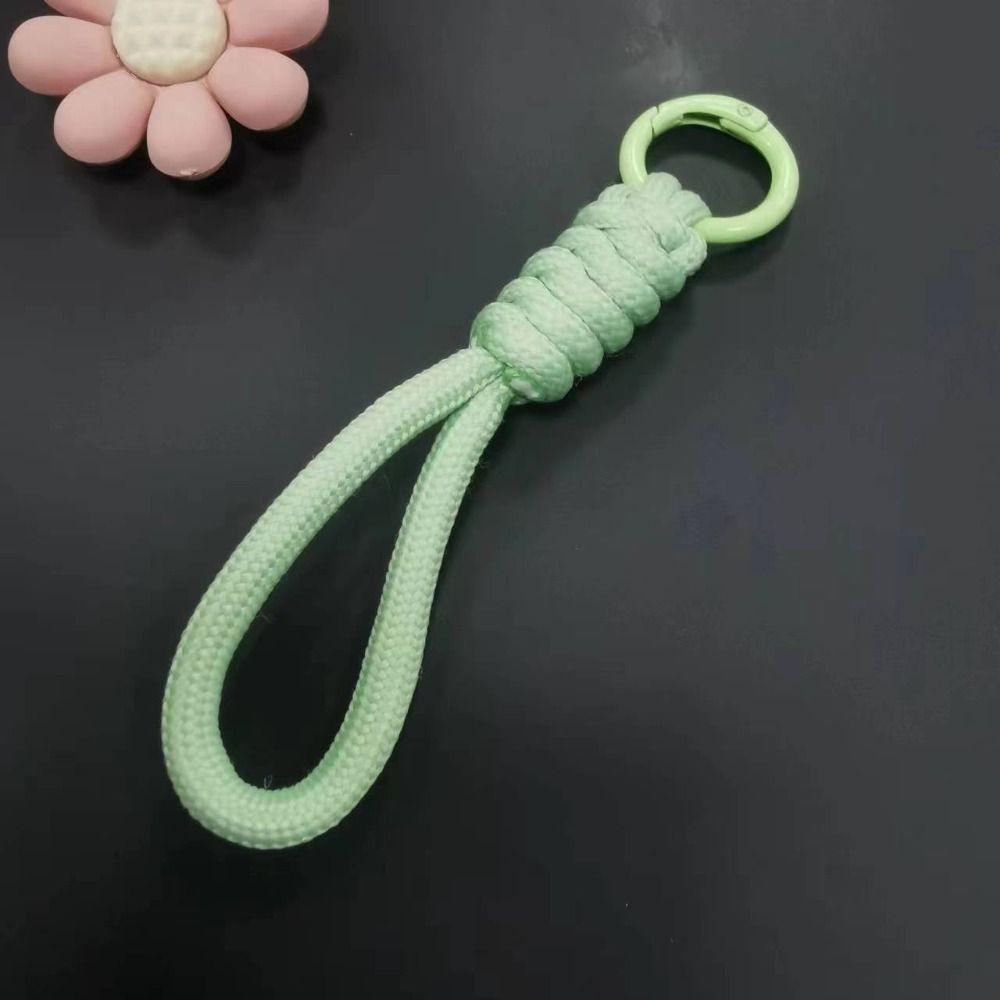 Плетеный тканый подвесной шнур, красочный брелок, прочный шнурок на запястье