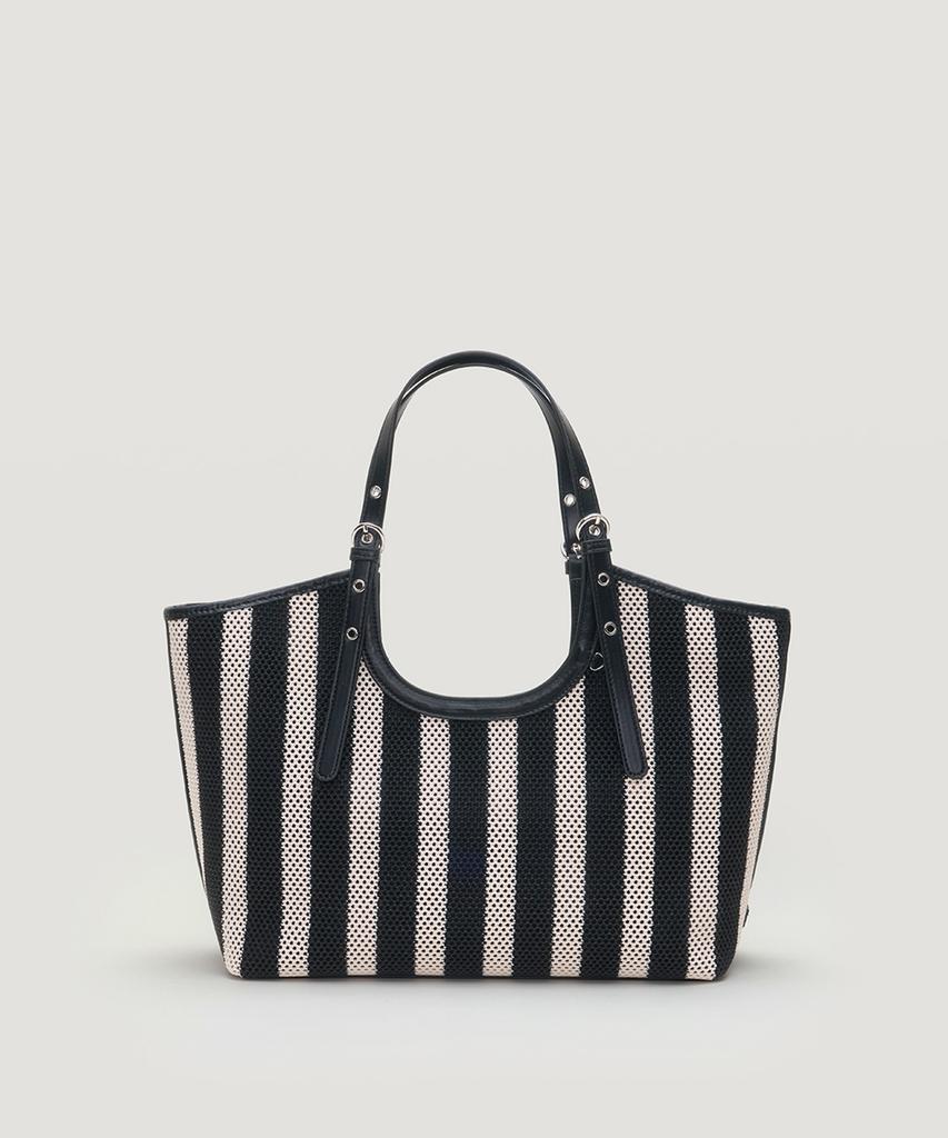 Сумка-тоут Talli Low Stripe_Черная