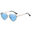Retro Heart Shaped Sunglasses Fashion Sun Glasses Ultralight Clear Colorful Eyewear For Women Uv400
