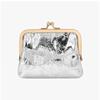 Vivienne Westwood Metallic Crinkle Frame Pulse Mini Coin Card Wallet 56010005w L00a7 Q401