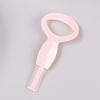 Щипцы для завивки ресниц с защитной накладкой для туши - Розовый АБС-пластик, Силиконовые щетинки, Идеально для совершенствования нанесения туши, Инструмент для ухода за ресницами