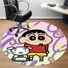 1 шт. Коврик-сиденье Shin chan для офиса, нескользящий, машинная стирка, коврик для офиса, комнаты, праздничный декор на Рождество, день рождения, полиэстер