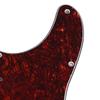 Red Tortoise Shell Guitar Pickguard PVC Material Noise Reduction Pickguard  For Guitar