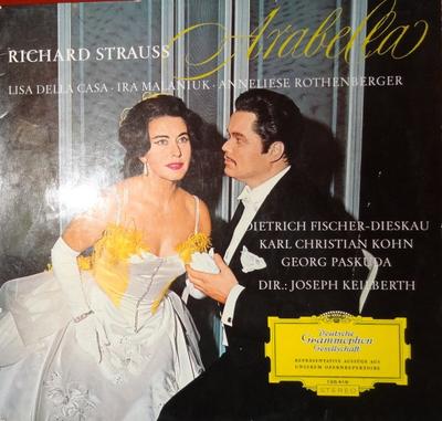 Виниловая пластинка RICHARD STRAUSS LISA DELLA CASA Arabella Opernquerschnitt Highli 136419SLPEM DEUTSCHE GRAMMO 1964 Германия Классика Б/у