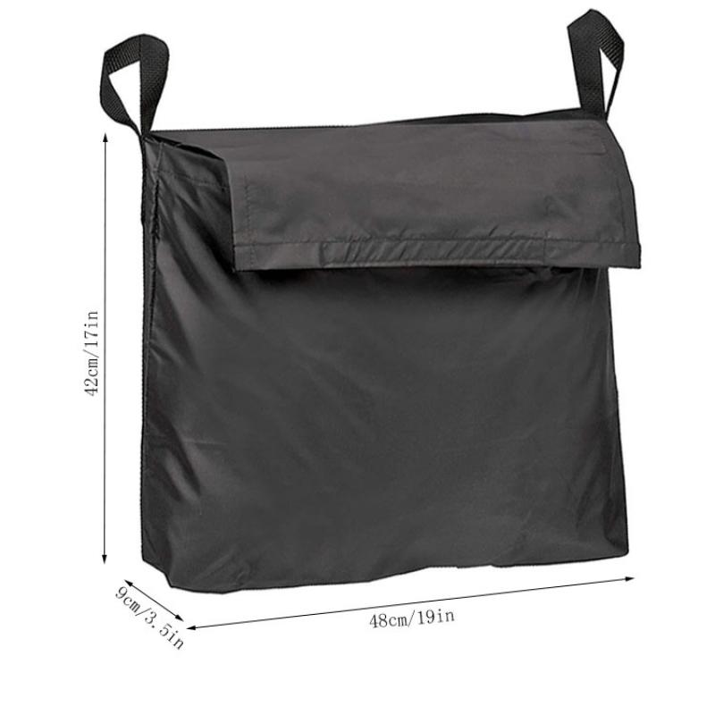 Wheelchair Bag Wheelchair Armrest Bag Backpack Disabled Wheelchair Multi-Functional Rear Hanging Bag Storage Storage Bag Handbag