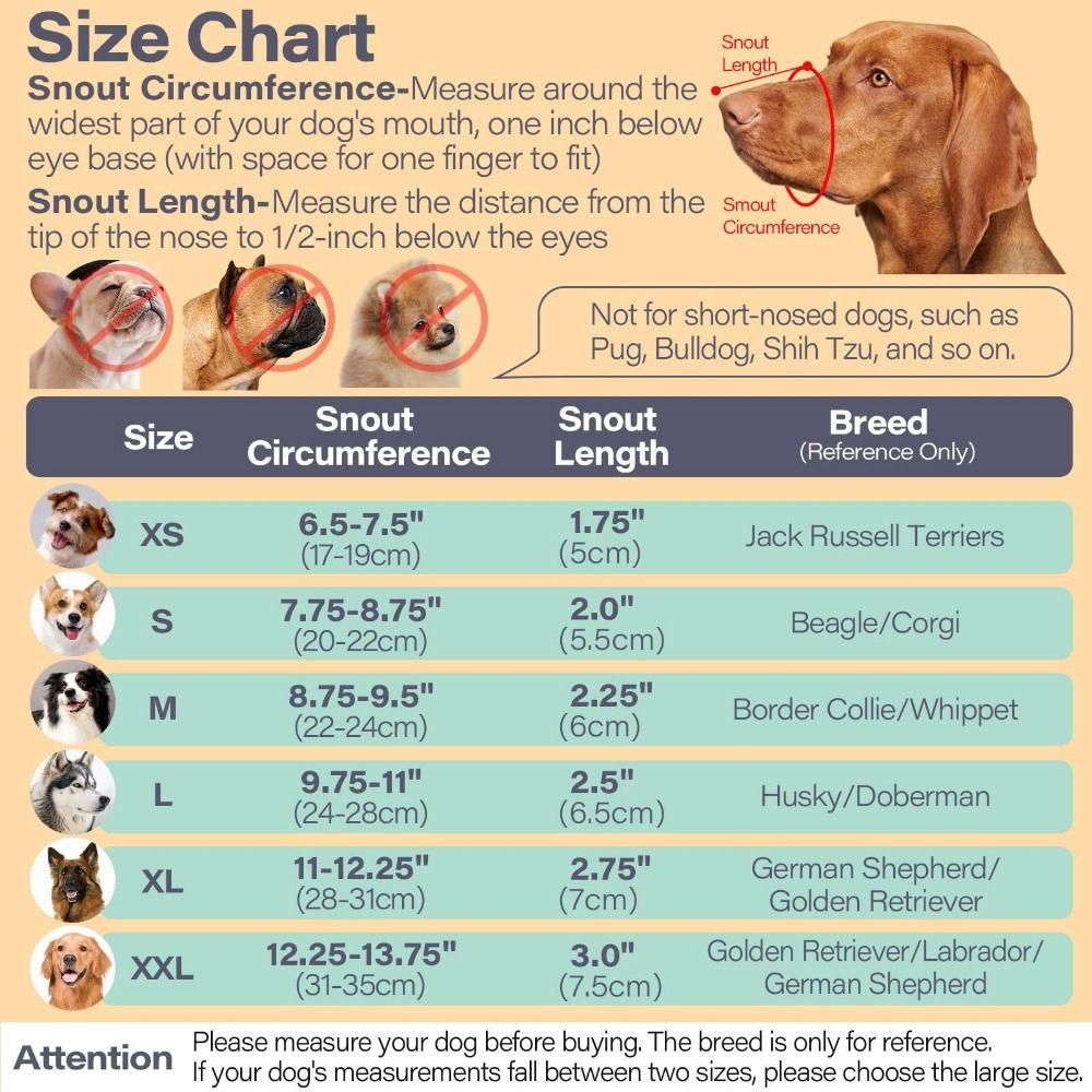 Adjustable Strap Dog Mouth Cover Anti-Bite Pet Mouth Mask Durable Mesh Dog Muzzle  Family Use