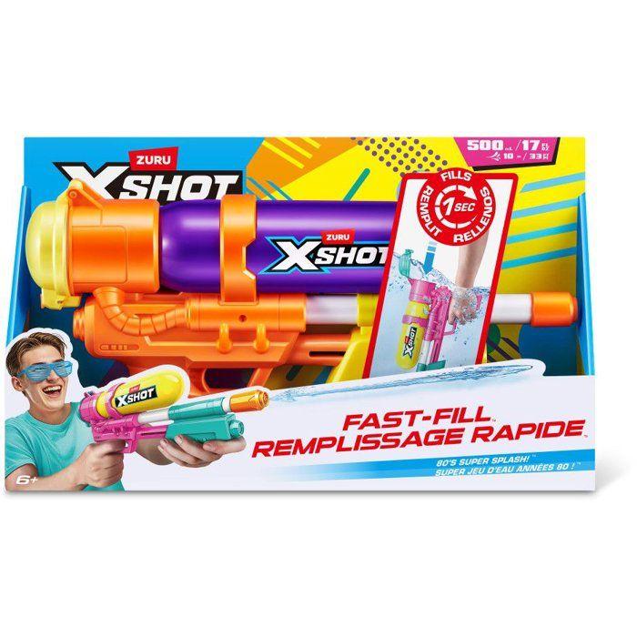 Pistolet à eau - ZURU XSHOT - Water Fast-Fill Retro blaster - Dès 5 ans