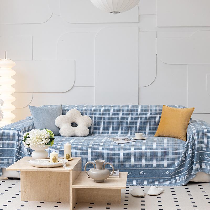 Sofa Cover Ins Style High-quality Slipcover Chenille Sofa Towel Anti-cat Scratch Sofa Cover Four Seasons Universal Sofa Blanket