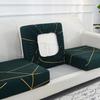 Printed Stretch Sofa Seat Cushion Cover Slipcovers Protector Fabric Replacement Home Decor Stretchy Sofa Covers Couch 1234-seat