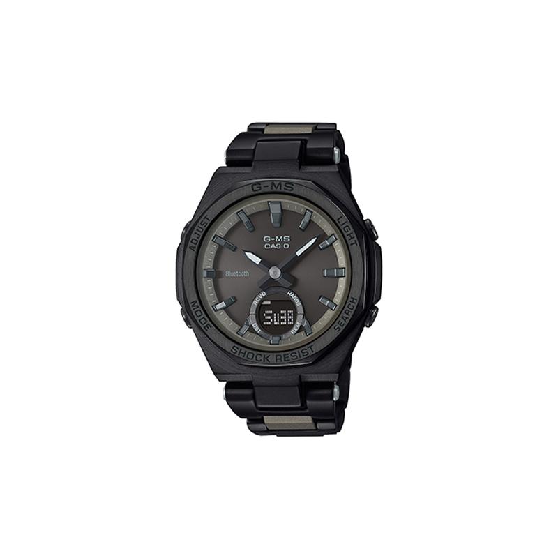 Casio Серия BABY-G Восьмиугольный Тонкий Циферблат Питание от Солнца Bluetooth Соединение Ударопрочные 100 метров Водонепроницаемые Солнечный Кварцевый Механизм MSG-B100CB-3APR