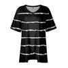 Womens Plus Size Tops Shorts Sleeve Shirts V Neck Casual Clothing Clothes Printed Tops