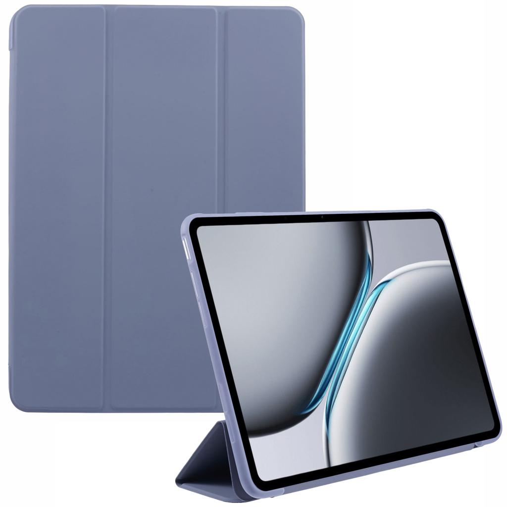 Чехол для OnePlus Pad 2 из ПУ кожи+силикона, трехскладная подставка, обложка для планшета