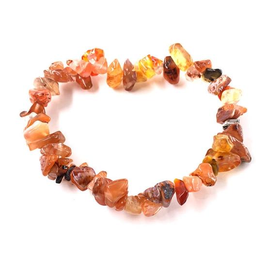 Irregular Shape Stone Bracelet Natural All-match Women Elastic Rope Bracelet Hand Decor