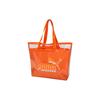 New Polyurethane Tote Bag, Shopping Bag, Shoulder Bag, Handbag Regular Women's Bright Orange 076116-08