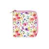 New Small Floral Short Zipper Small Wallet Wallet Change Card Bag Customization