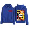 Morat Yem Ya Es Manana Tour  Print Zipper Hoodies Men Women Fashion Sweatshirts Casual Gothic Punk Oversized Zipper Jacket