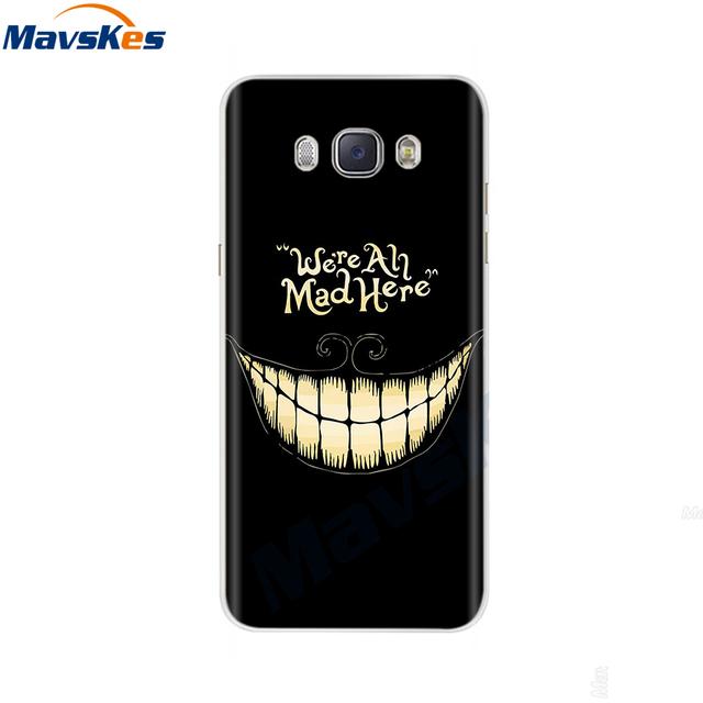 Чехол для телефона для Samsung Galaxy J7 2016, чехол J5 2016 J510f, окрашенный силиконовый чехол из ТПУ для Samsung J3, J5, J7 2016, чехол